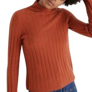 NWT Madewell Sweaters Madewell Donegal Evercrest Sweater Turtleneck Size XL